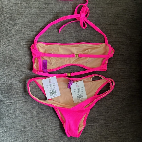 NWT L’AGENT BY AGENT PROVOCATEUR size medium Agata bikini set - Picture 3 of 5